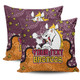 Brisbane Broncos Custom Pillow Cases - Team With Dot And Star Patterns For Tough Fan Pillow Cases