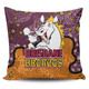 Brisbane Broncos Custom Pillow Cases - Team With Dot And Star Patterns For Tough Fan Pillow Cases