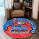 Newcastle Knights Custom Round Rug - Team With Dot And Star Patterns ...