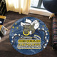 North Queensland Cowboys Custom Round Rug - Team With Dot And Star Patterns For Tough Fan Round Rug