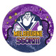 Melbourne Storm Custom Round Rug - Team With Dot And Star Patterns For Tough Fan Round Rug