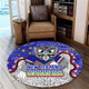 New Zealand Warriors Custom Round Rug - Team With Dot And Star Patterns For Tough Fan Round Rug