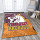 Brisbane Broncos Custom Area Rug - Team With Dot And Star Patterns For Tough Fan Area Rug