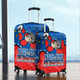 Newcastle Knights Custom Luggage Cover - Team With Dot And Star Patterns For Tough Fan Luggage Cover