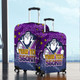 Melbourne Storm Custom Luggage Cover - Team With Dot And Star Patterns For Tough Fan Luggage Cover