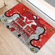 St. George Illawarra Dragons Custom Doormat - Team With Dot And Star Patterns For Tough Fan Doormat