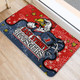 Sydney Roosters Custom Doormat - Team With Dot And Star Patterns For Tough Fan Doormat
