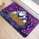 Melbourne Storm Custom Doormat - Team With Dot And Star Patterns For Tough Fan Doormat