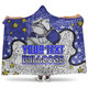 Canterbury-Bankstown Bulldogs Custom Hooded Blanket - Team With Dot And Star Patterns For Tough Fan Hooded Blanket