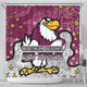 Manly Warringah Sea Eagles Shower Curtain - Team With Dot And Star Patterns For Tough Fan Shower Curtain