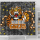 Wests Tigers Custom Shower Curtain - Team With Dot And Star Patterns For Tough Fan Shower Curtain