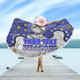 Canterbury-Bankstown Bulldogs Custom Beach Blanket - Team With Dot And Star Patterns For Tough Fan Beach Blanket