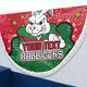 South Sydney Rabbitohs Beach Blanket - Team With Dot And Star Patterns For Tough Fan Beach Blanket