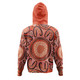 Australia Dot Painting Inspired Aboriginal Hoodie - Big Flower Painting With Aboriginal Dot Hoodie