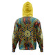 Australia Dot Painting Inspired Aboriginal Hoodie - Aboriginal Dot Art Color Inspired Hoodie