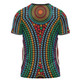 Australia Dot Painting Inspired Aboriginal T-shirt - Dot Color In The Aboriginal Style T-shirt