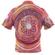 Australia Dot Painting Inspired Aboriginal Hawaiian Shirt - Aboriginal Style Dot Hawaiian Shirt