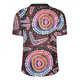 Australia Dot Painting Inspired Aboriginal Rugby Jersey - Boomerang From Aboriginal Art Rugby Jersey