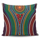 Australia Dot Painting Inspired Aboriginal Pillow Cases - Dot Color In The Aboriginal Style Pillow Cases