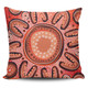 Australia Dot Painting Inspired Aboriginal Pillow Cases - Big Flower Painting With Aboriginal Dot Pillow Cases