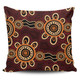 Australia Dot Painting Inspired Aboriginal Pillow Cases - Aboriginal Dot Pattern Painting Art Pillow Cases