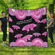 Australia Animals Aboriginal Quilt - Your Wings Already Exist Aboriginal Pink Butterflies Art Inspired Quilt