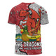 St. George Illawarra Dragons Custom T-shirt - Australian Big Things T-shirt