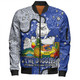 Canterbury-Bankstown Bulldogs Custom Bomber Jacket - Australian Big Things Bomber Jacket