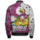 Manly Warringah Sea Eagles Bomber Jacket - Australian Big Things Bomber Jacket