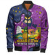 Melbourne Storm Custom Bomber Jacket - Australian Big Things Bomber Jacket