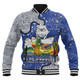 Canterbury-Bankstown Bulldogs Custom Baseball Jacket - Australian Big Things Baseball Jacket