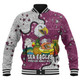 Manly Warringah Sea Eagles Baseball Jacket - Australian Big Things Baseball Jacket