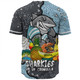 Cronulla-Sutherland Sharks Custom Baseball Shirt - Australian Big Things Baseball Shirt