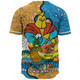 Gold Coast Titans Custom Baseball Shirt - Australian Big Things Baseball Shirt
