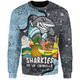 Cronulla-Sutherland Sharks Custom Sweatshirt - Australian Big Things Sweatshirt