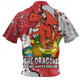 St. George Illawarra Dragons Custom Zip Polo Shirt - Australian Big Things Zip Polo Shirt