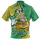 Canberra Raiders Custom Zip Polo Shirt - Australian Big Things Zip Polo Shirt