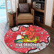 St. George Illawarra Dragons Custom Round Rug - Australian Big Things Round Rug