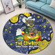 North Queensland Cowboys Custom Round Rug - Australian Big Things Round Rug