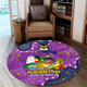 Melbourne Storm Custom Round Rug - Australian Big Things Round Rug