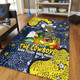 North Queensland Cowboys Custom Area Rug - Australian Big Things Area Rug