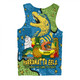 Parramatta Eels Custom Men Singlet - Australian Big Things Men Singlet