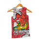 St. George Illawarra Dragons Custom Men Singlet - Australian Big Things Men Singlet