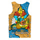 Gold Coast Titans Custom Men Singlet - Australian Big Things Men Singlet