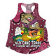 Queensland Cane Toads Custom Women Racerback Singlet - Australian Big Things Women Racerback Singlet