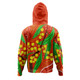 Australia Aboriginal Hoodie - Aboriginal Dot Art Of Australian Yellow Wattle Painting Hoodie