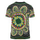 Australia Aboriginal T-shirt - Aboriginal Art Painting Decorated With The Colorful Dots T-shirt