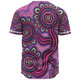 Australia Aboriginal Baseball Shirt - Dot Patterns From Indigenous Australian Culture Baseball Shirt
