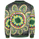 Australia Aboriginal Sweatshirt - Aboriginal Art Painting Decorated With The Colorful Dots Sweatshirt