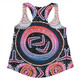 Australia Aboriginal Women Racerback Singlet - Aboriginal Boomerang Dot Art Women Racerback Singlet